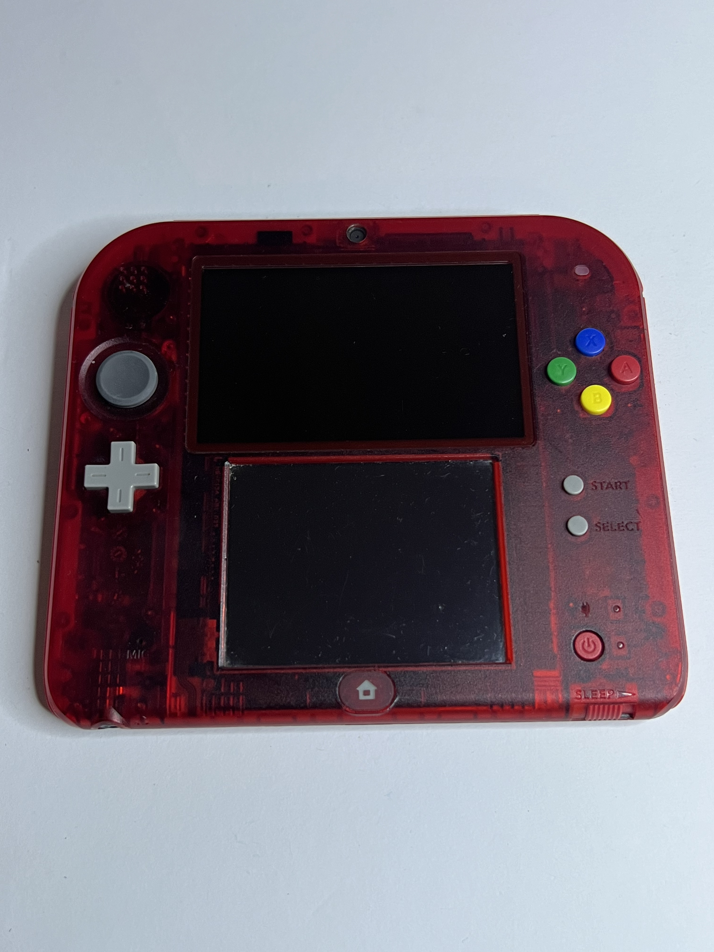 Nintendo 2DS Pokemon Rote Edition mit 128GB, Pokemon Bank, Poke Mover & vielen Extras