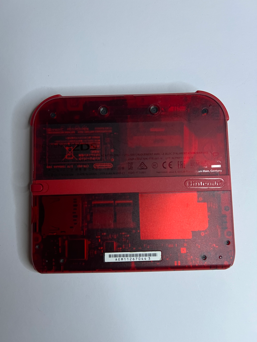 Nintendo 2DS Pokemon Rote Edition mit 128GB, Pokemon Bank, Poke Mover & vielen Extras