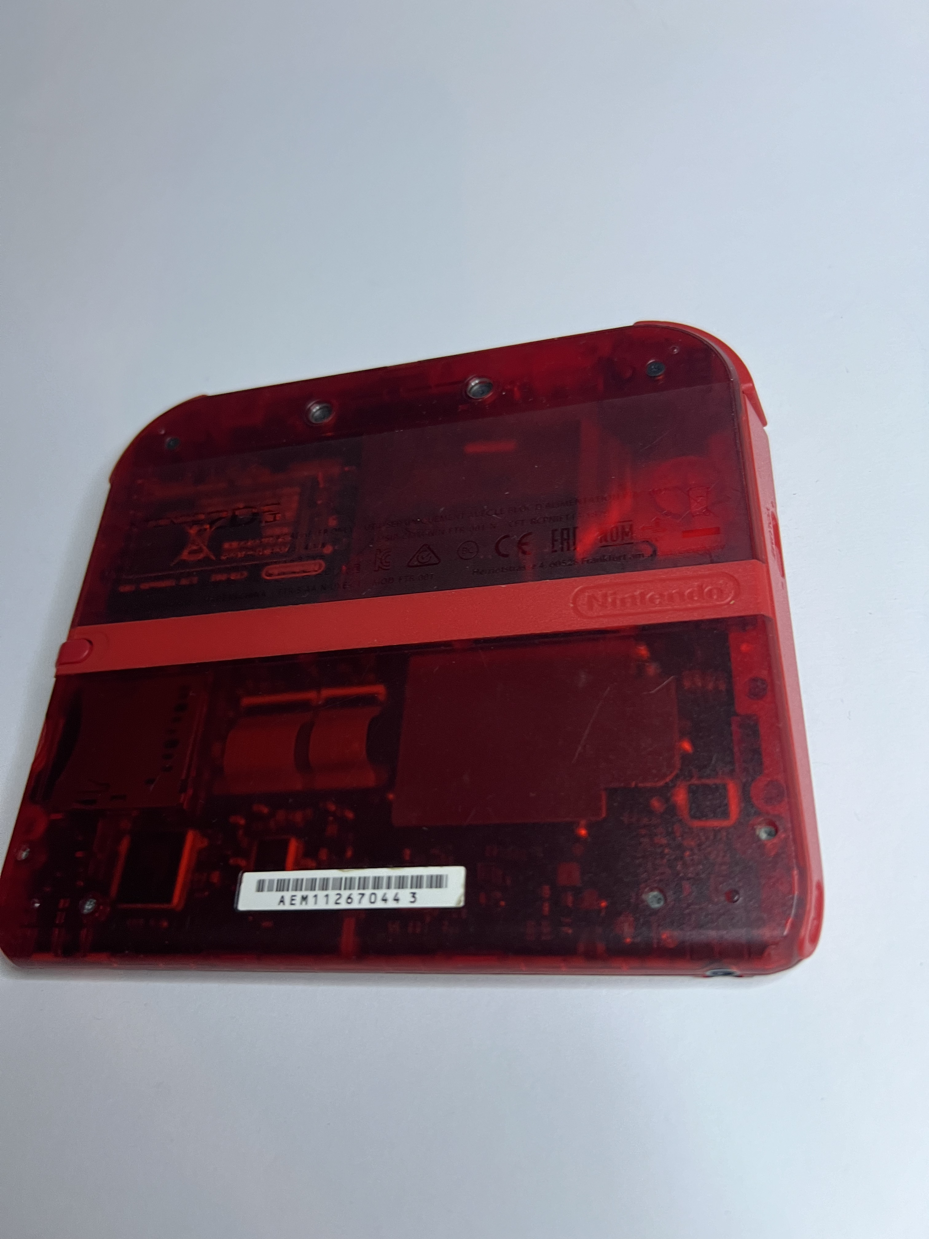 Nintendo 2DS Pokemon Rote Edition mit 128GB, Pokemon Bank, Poke Mover & vielen Extras