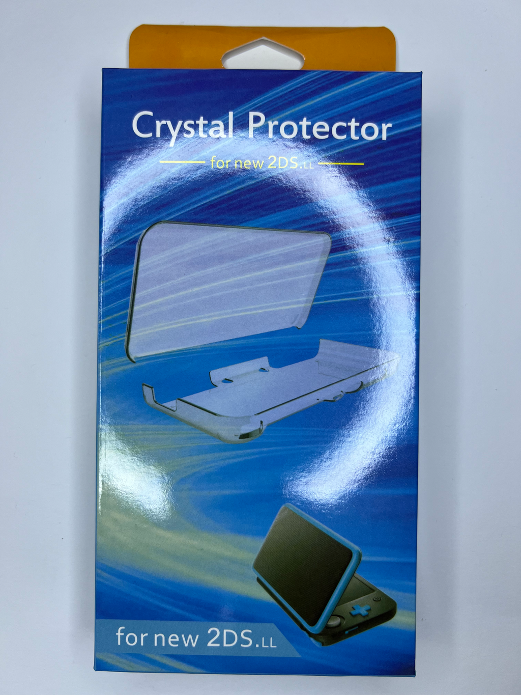 Transparente Crystal Clear Hard Case Schutzhülle kompatibel mit Nintendo New 2DS XL