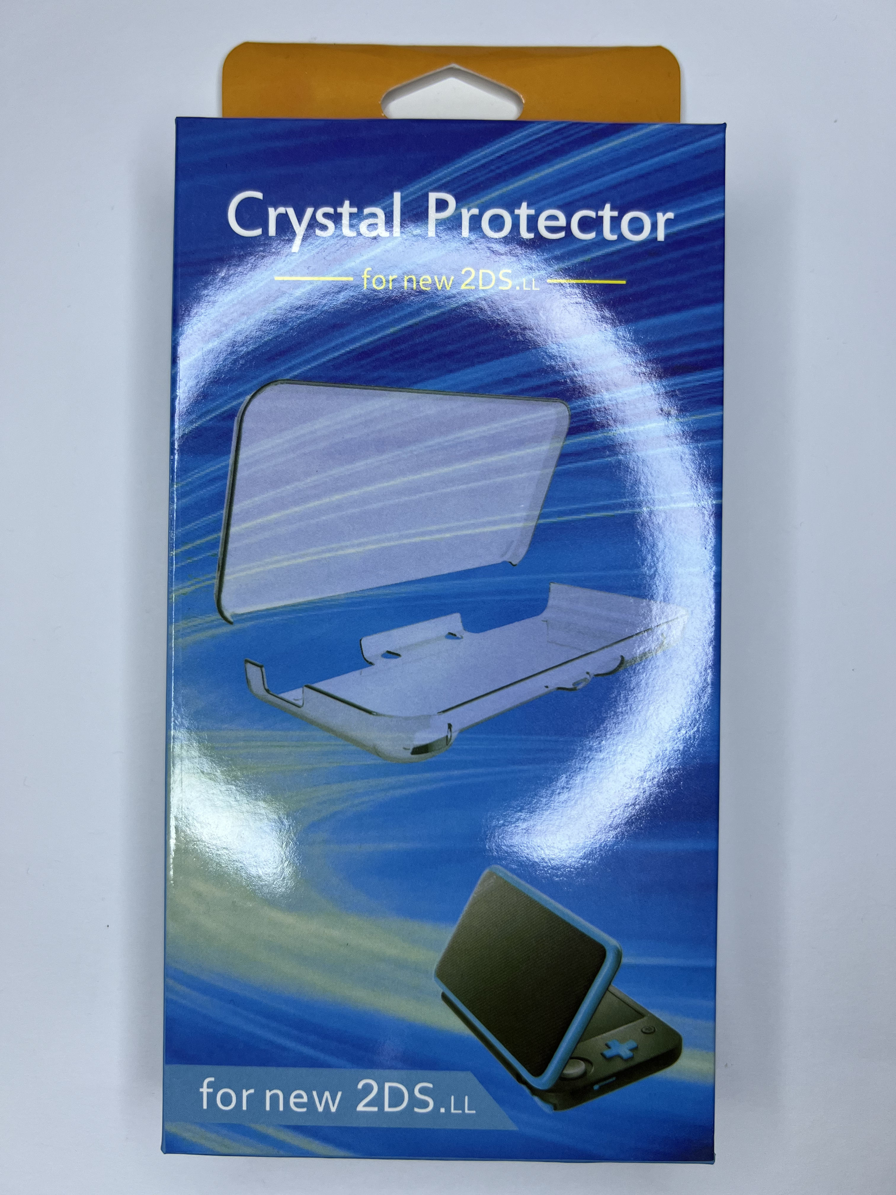 Transparente Crystal Clear Hard Case Schutzhülle kompatibel mit Nintendo New 2DS XL