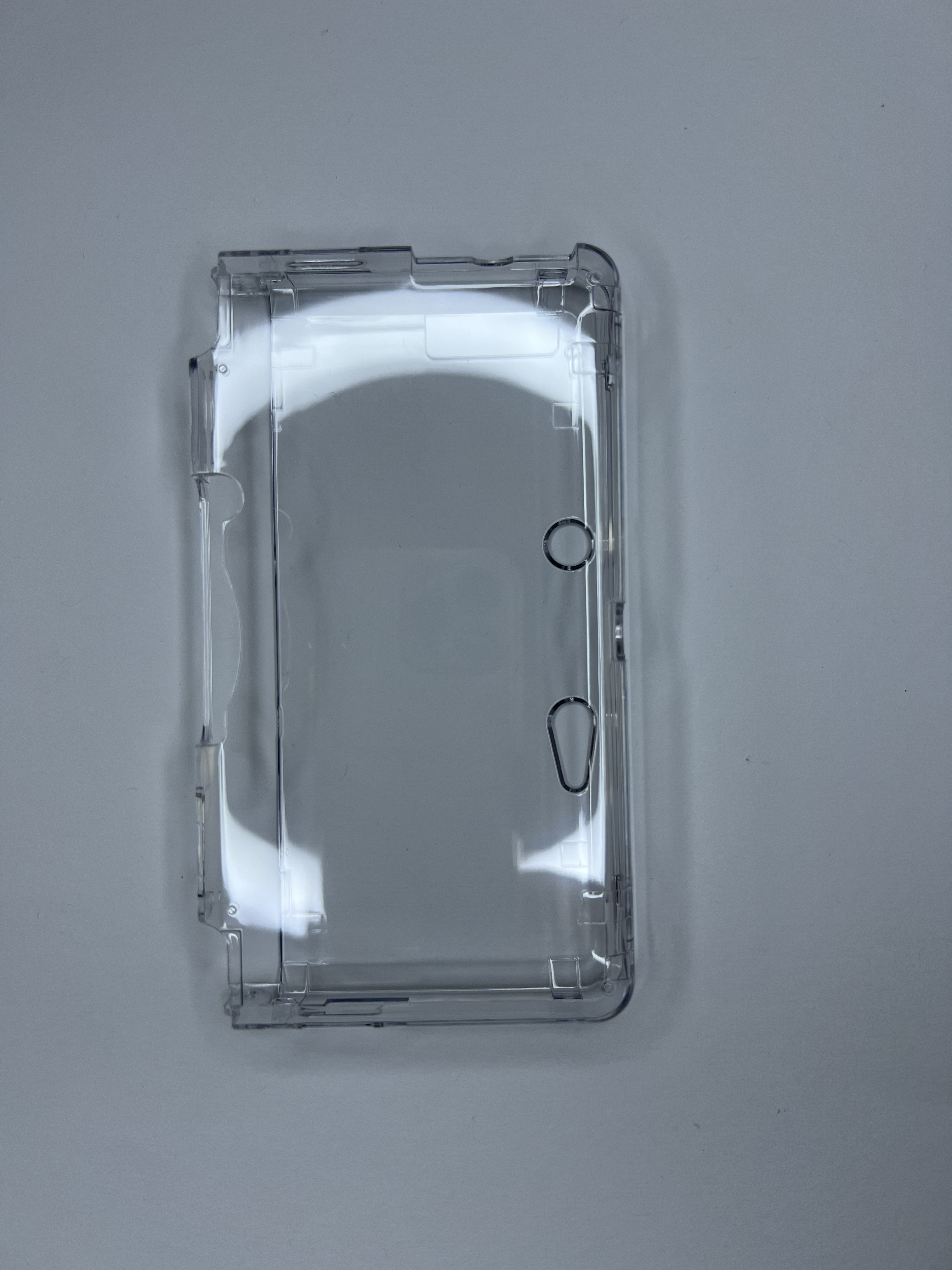 Transparente Crystal Clear Hard Case Schutzhülle kompatibel mit Nintendo 3DS