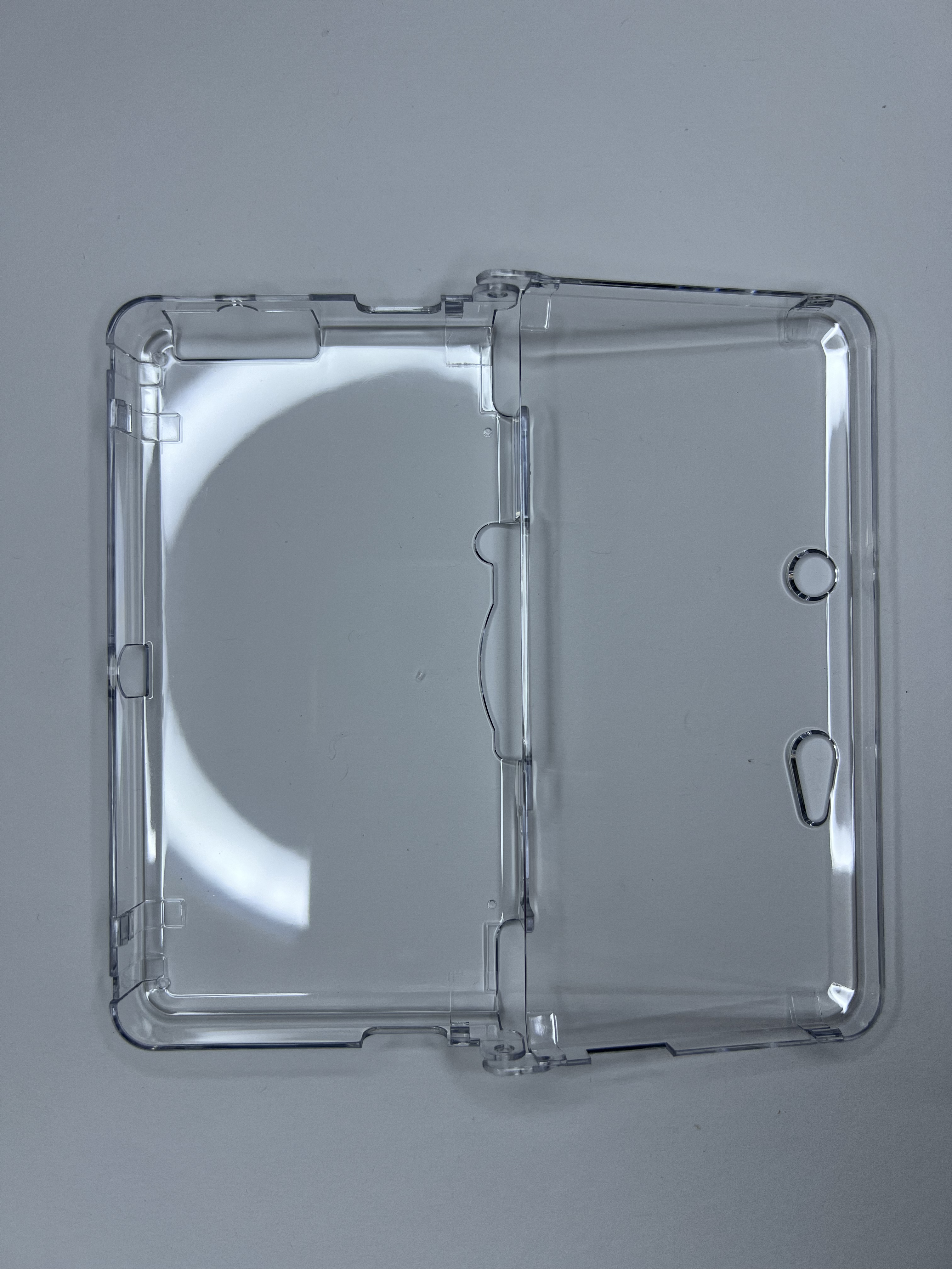 Transparente Crystal Clear Hard Case Schutzhülle kompatibel mit Nintendo 3DS
