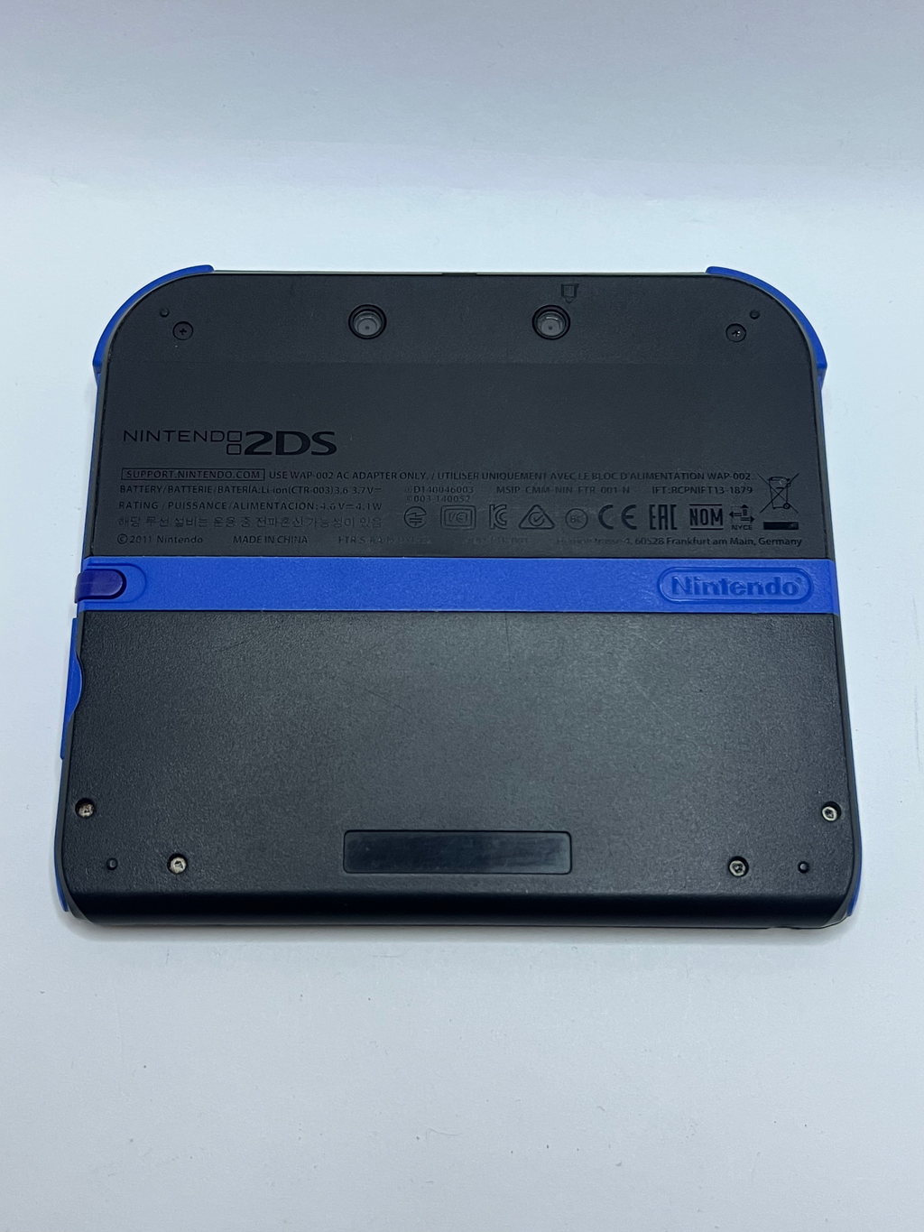 Nintendo 2DS Konsole schwarz blau mit 128GB, Pokemon Bank, Poke Mover & vielen Extras