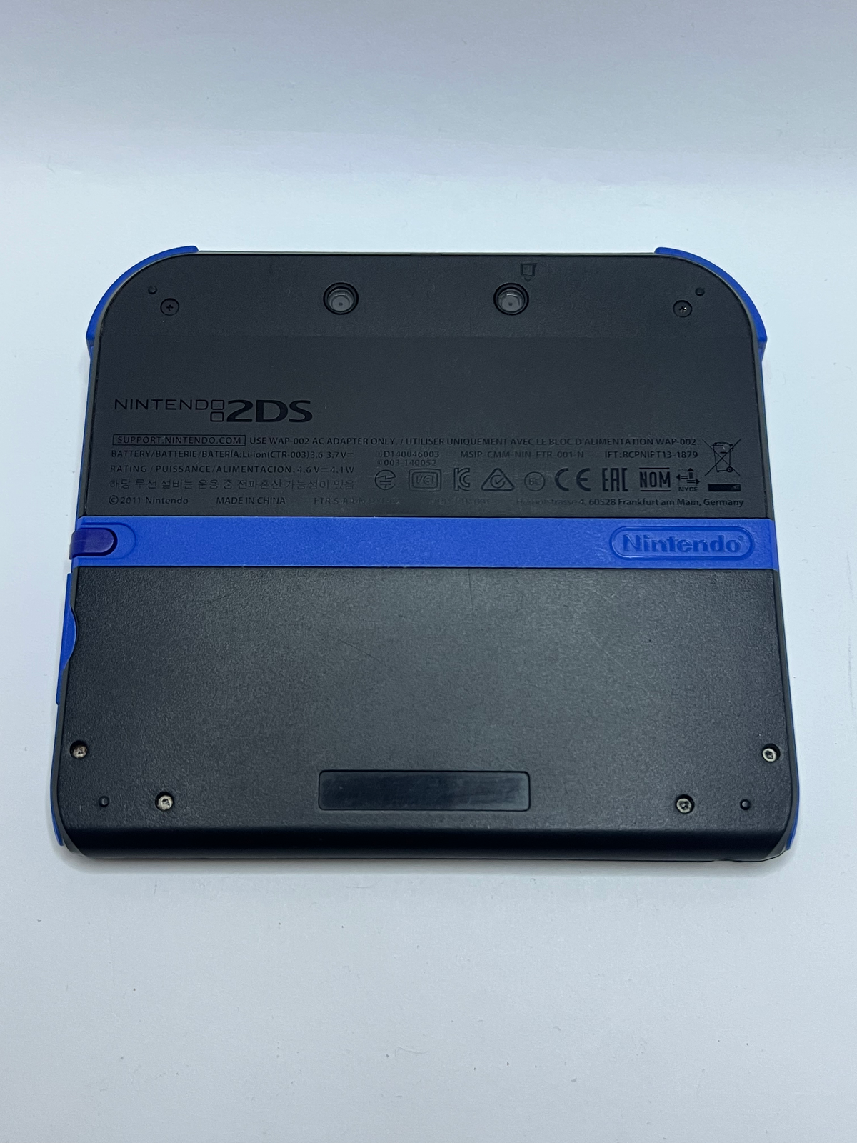 Nintendo 2DS Konsole schwarz blau mit 128GB, Pokemon Bank, Poke Mover & vielen Extras