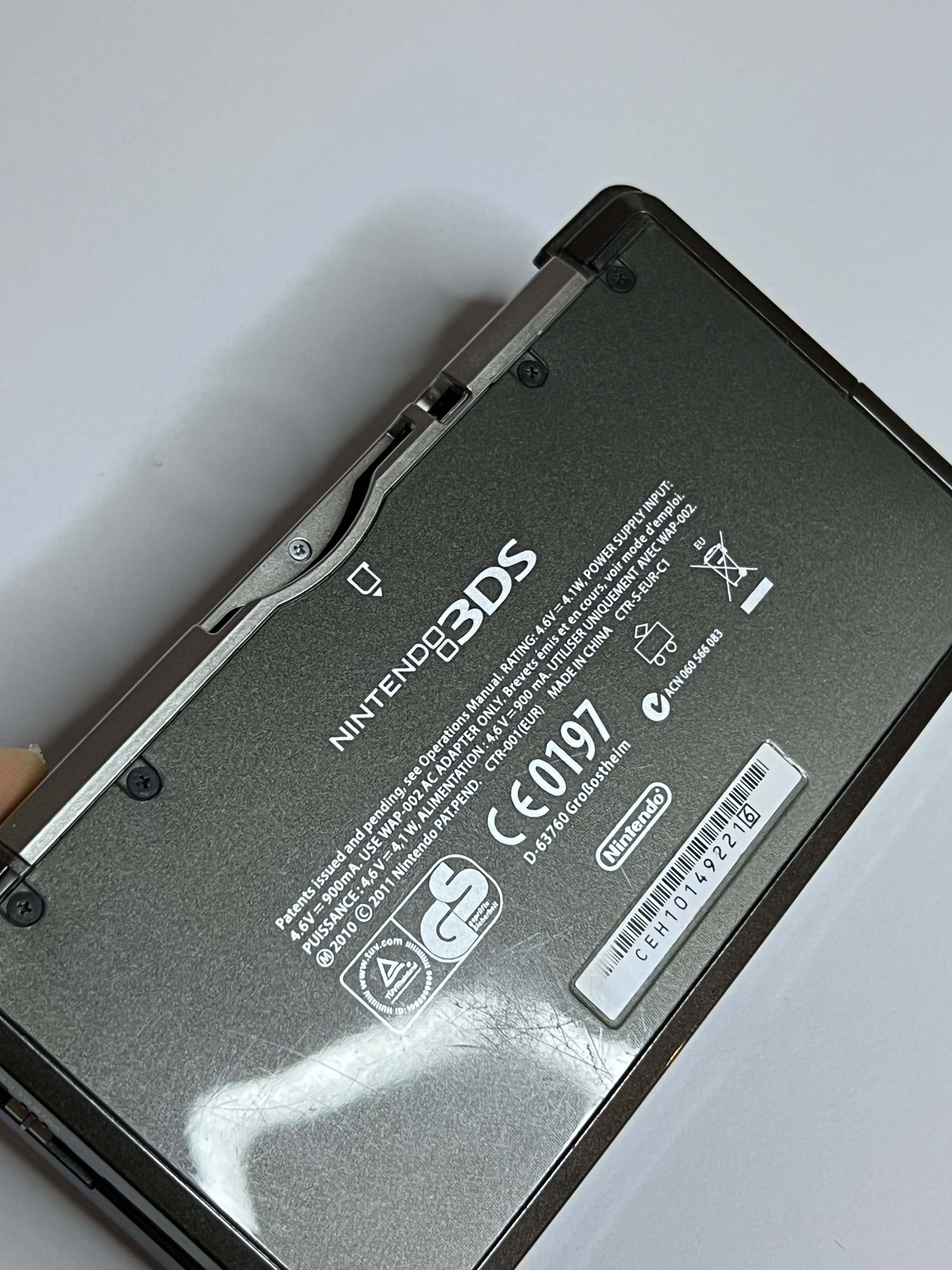 Nintendo 3DS Konsole in cosmos schwarz mit 128GB, Pokemon Bank, Poke Mover & vielen Extras