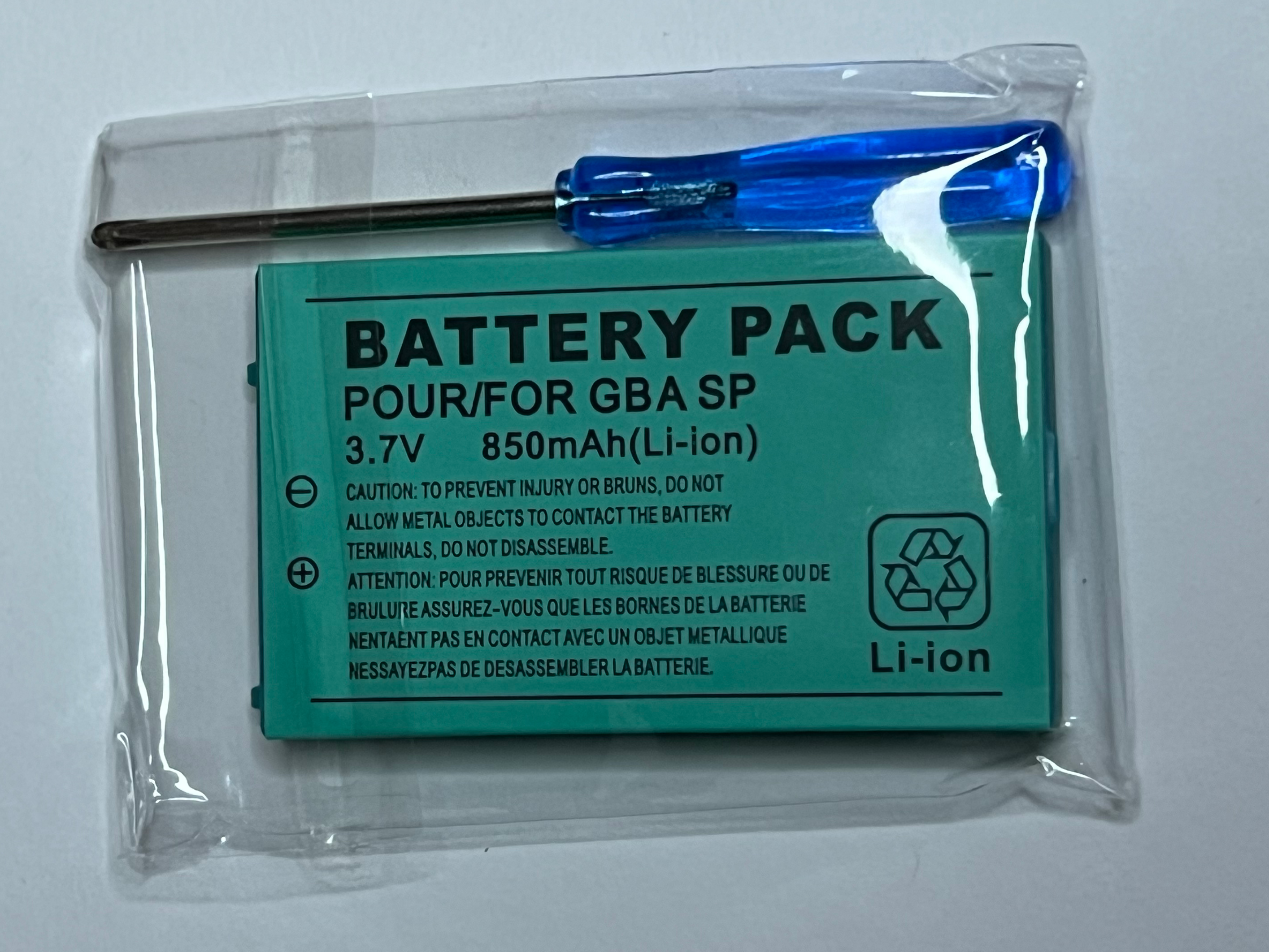 Nintendo GBA SP Akku