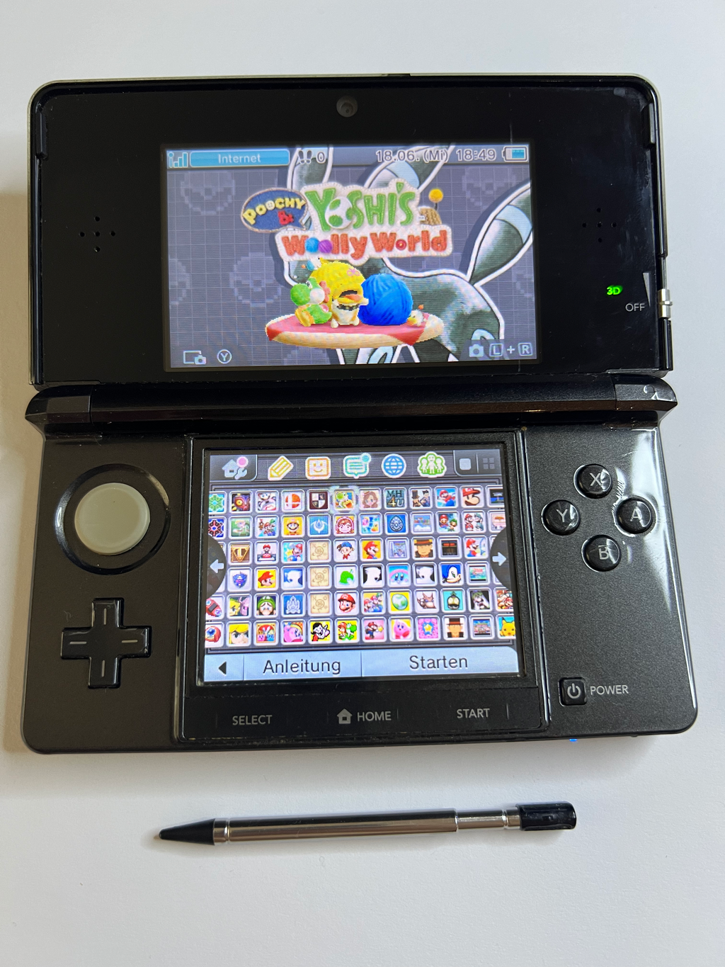 Nintendo 3DS Konsole schwarz mit OVP, 128GB, Pokemon Bank, Poke Mover & vielen Extras