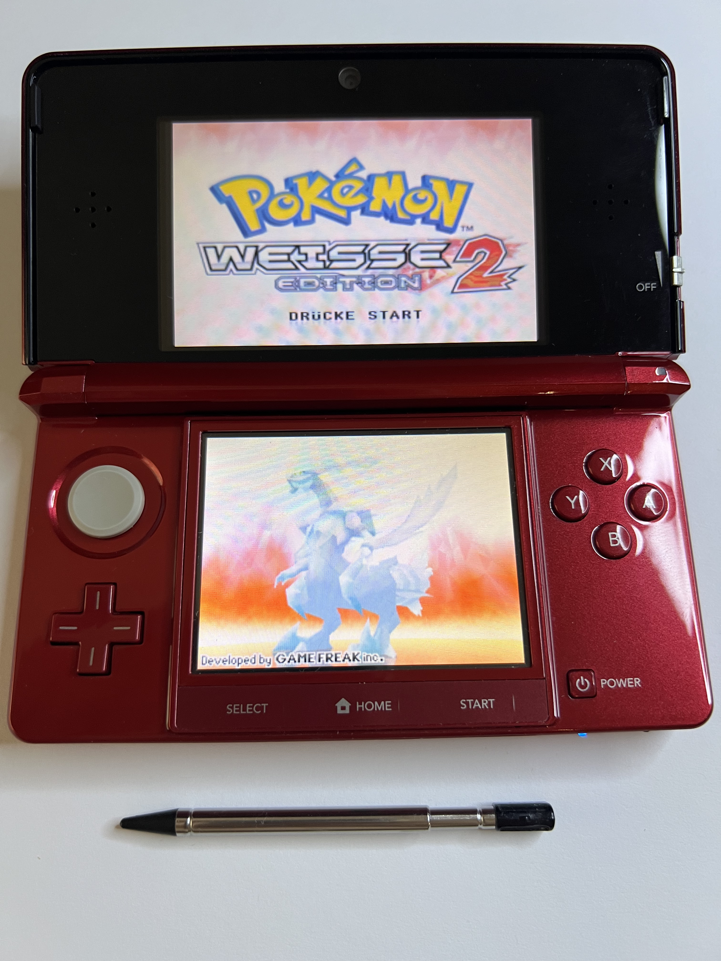 Nintendo 3DS Konsole rot mit 128GB, Pokemon Bank, Poke Mover & vielen Extras