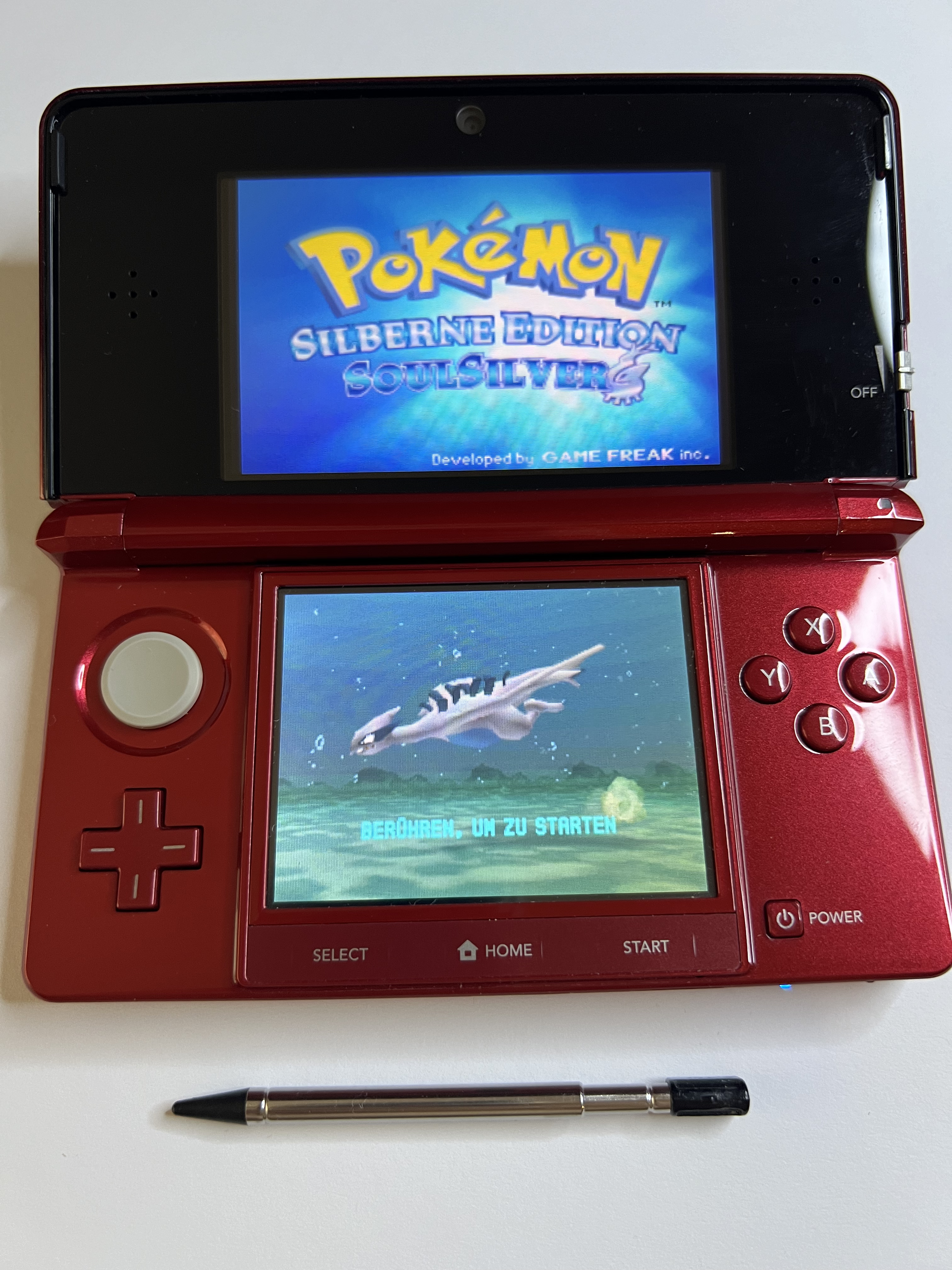 Nintendo 3DS Konsole rot mit 128GB, Pokemon Bank, Poke Mover & vielen Extras