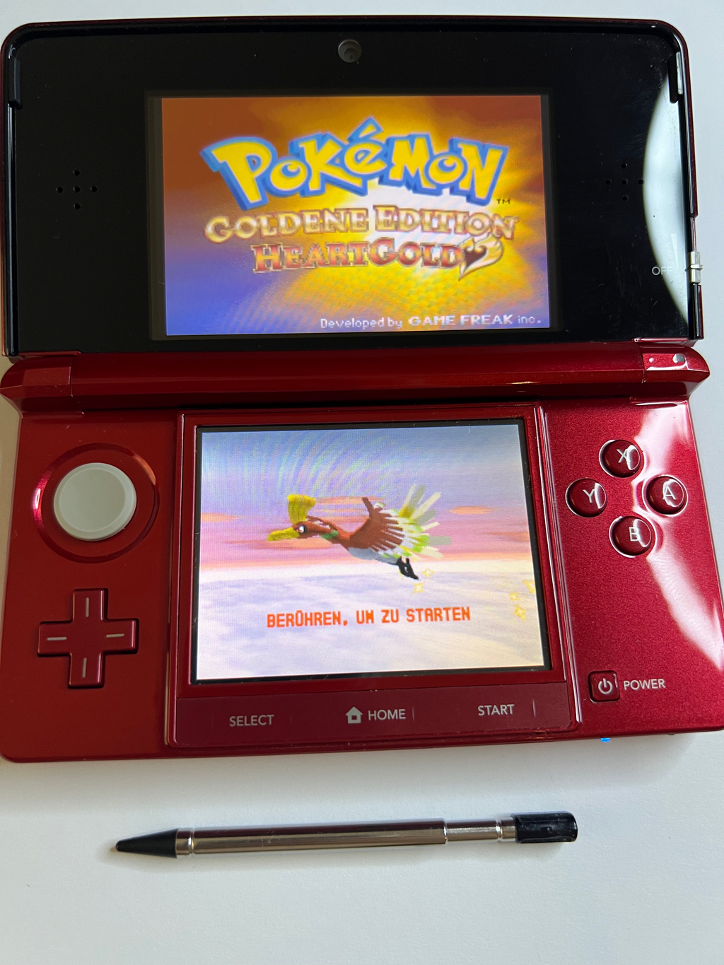 Nintendo 3DS Konsole rot mit 128GB, Pokemon Bank, Poke Mover & vielen Extras