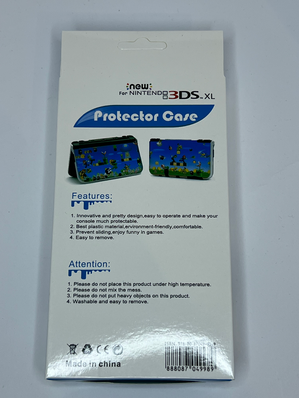 Transparente Crystal Clear Hard Case Schutzhülle für Nintendo NEW 3DS XL