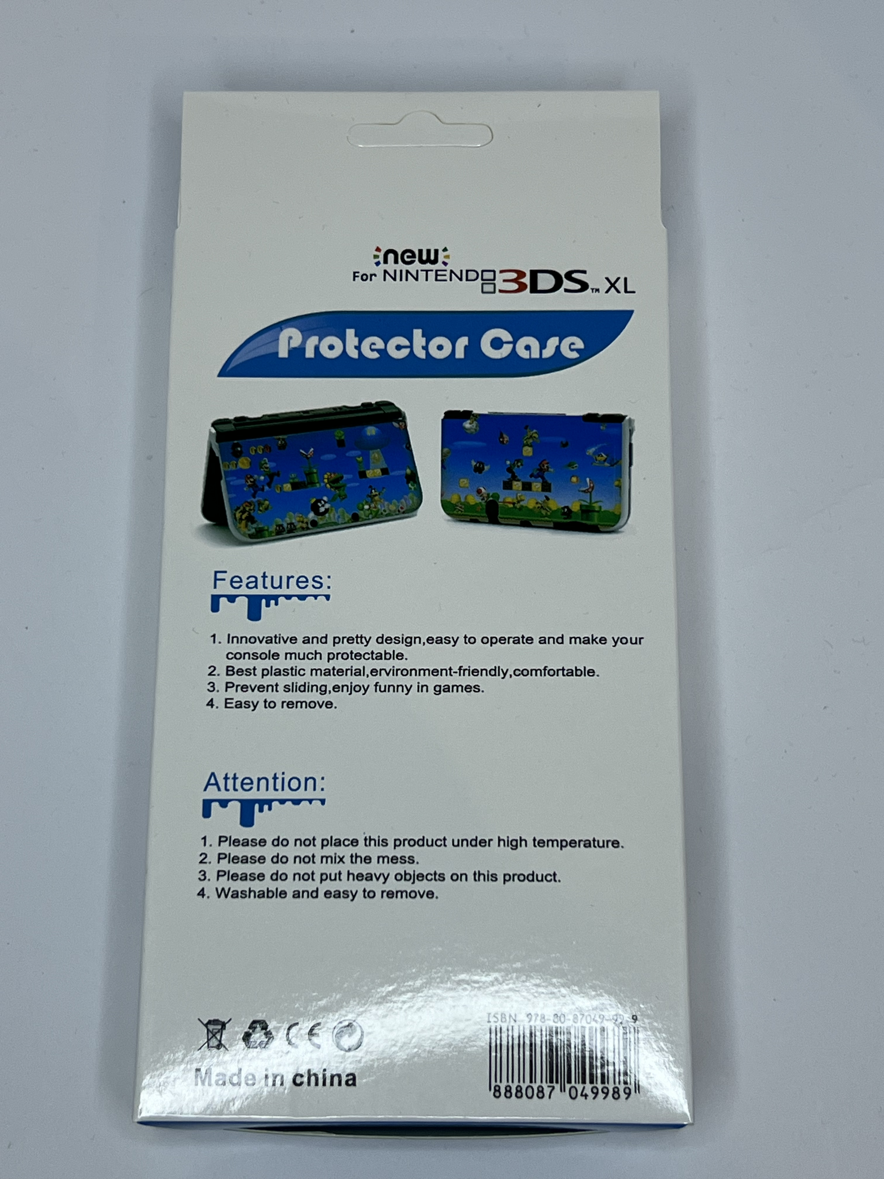 Transparente Crystal Clear Hard Case Schutzhülle für Nintendo NEW 3DS XL