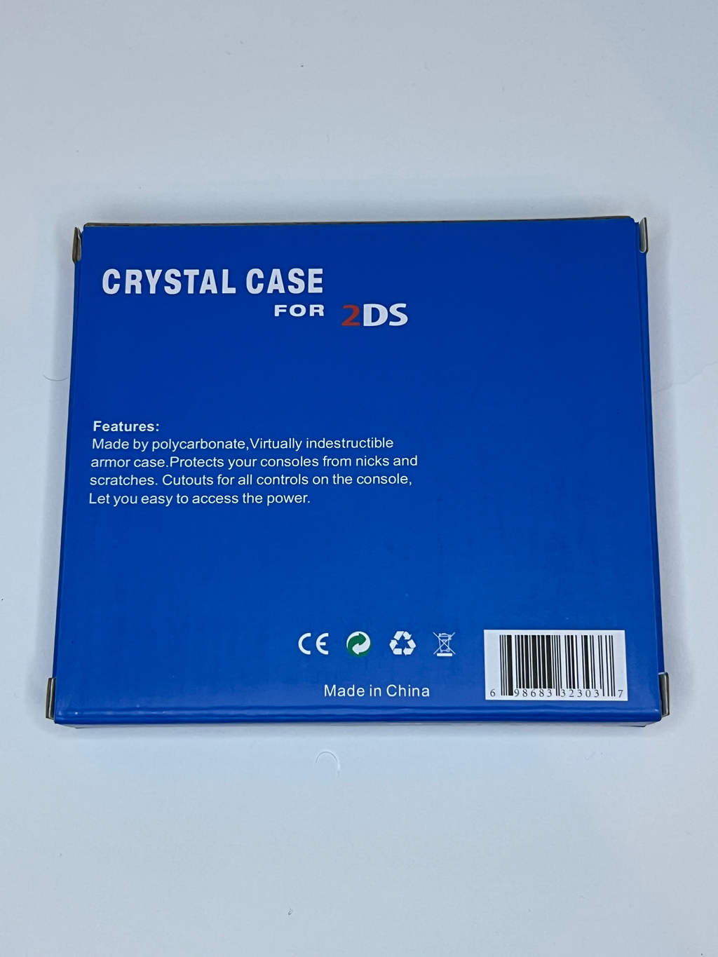 Transparente Crystal Clear Hard Case Schutzhülle für Nintendo 2DS