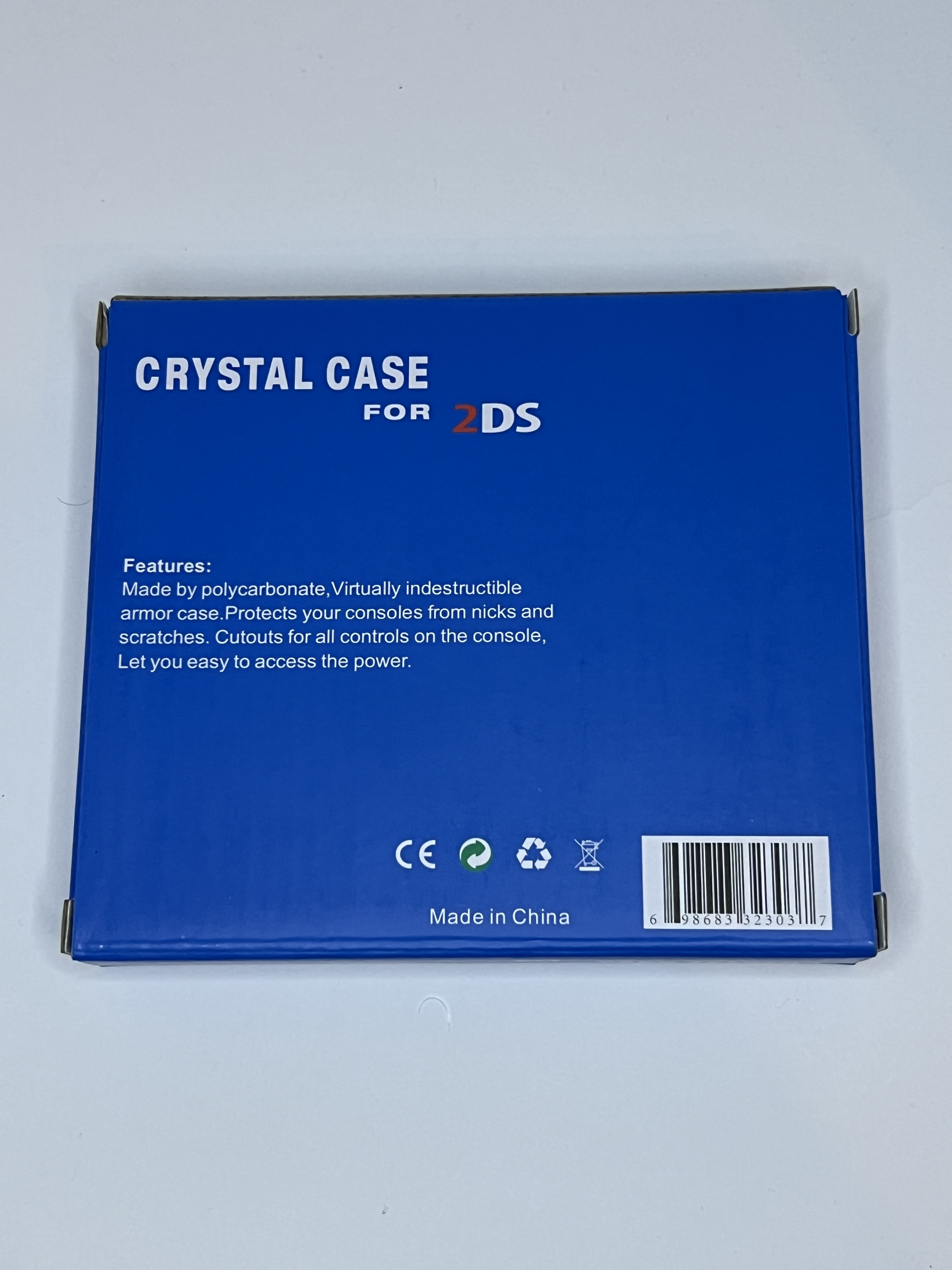 Transparente Crystal Clear Hard Case Schutzhülle für Nintendo 2DS