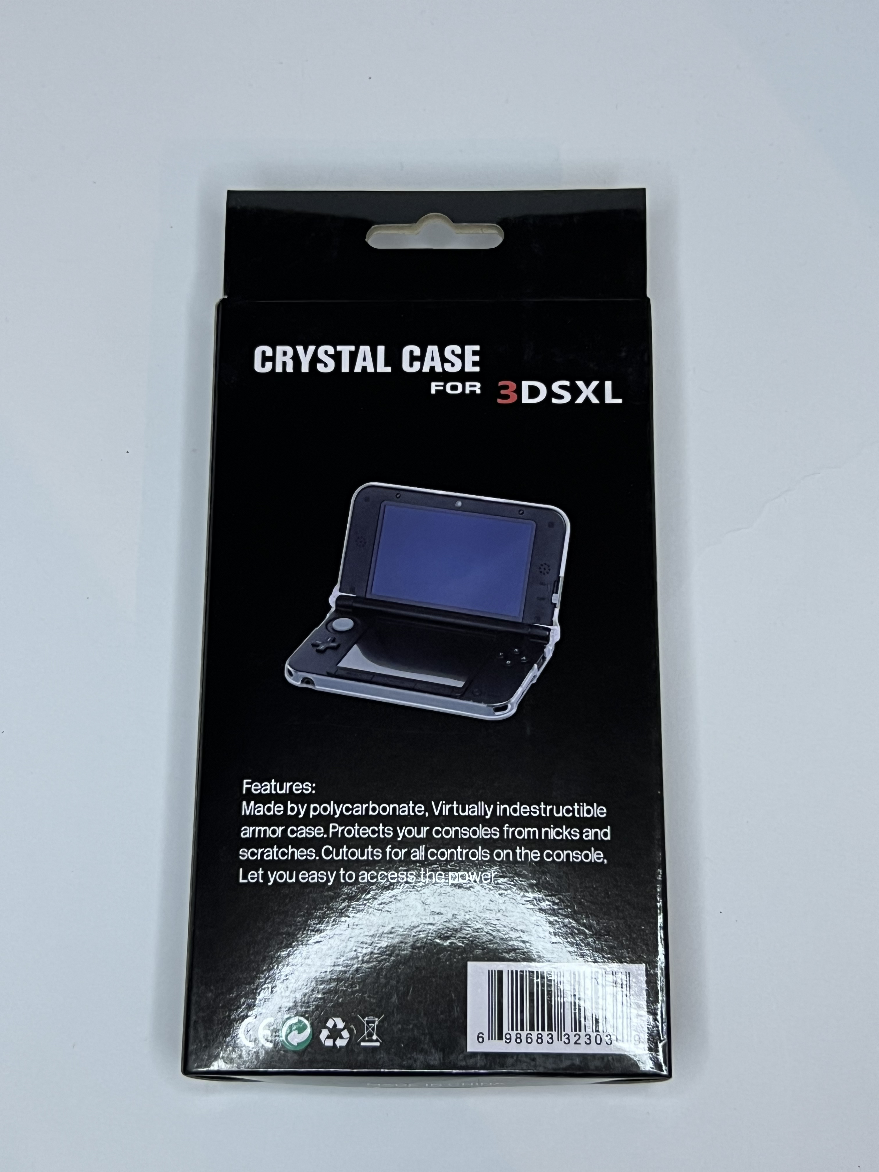 Transparente Crystal Clear Hard Case Schutzhülle für Nintendo 3DS XL