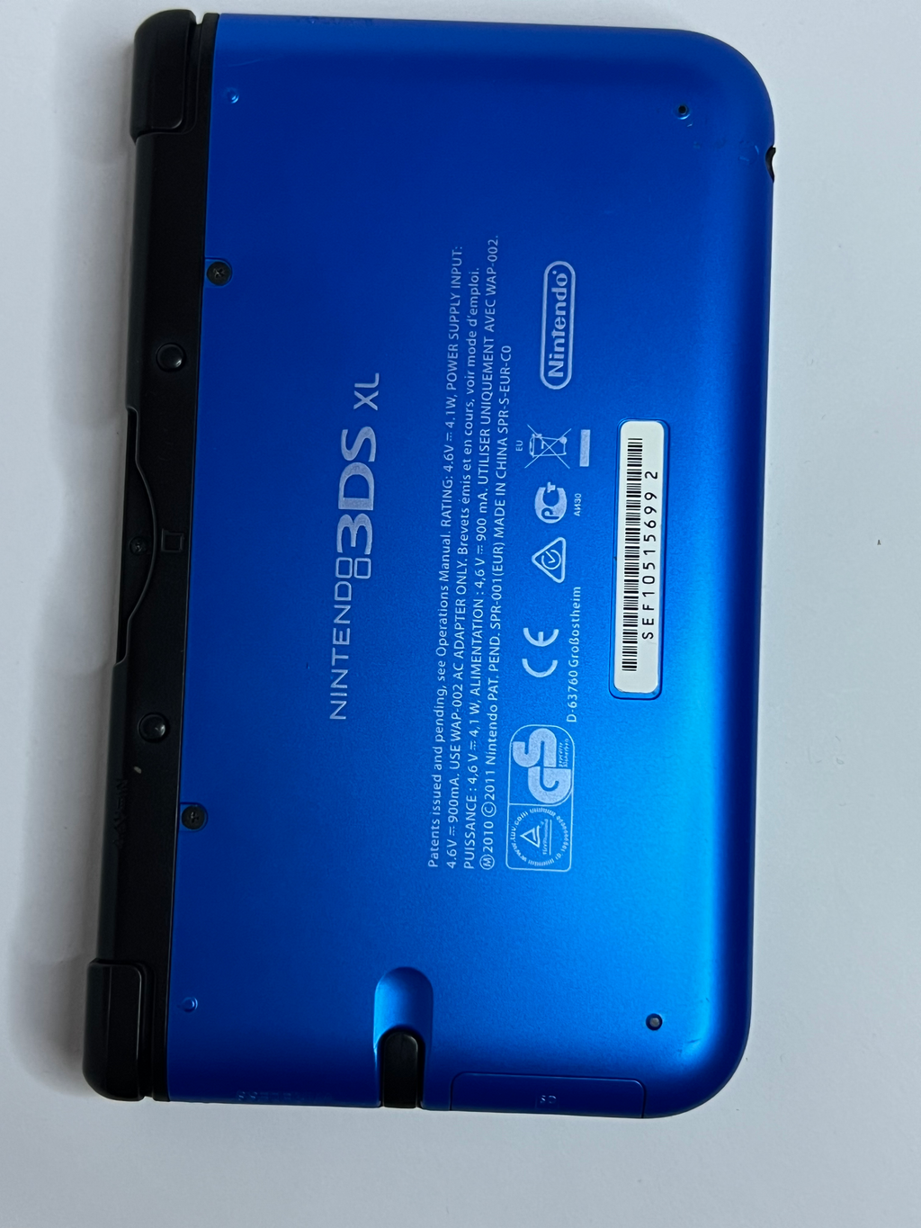 Nintendo 3DS XL Konsole blau in OVP mit 128GB, Pokemon Bank, Poke Mover & vielen Extras