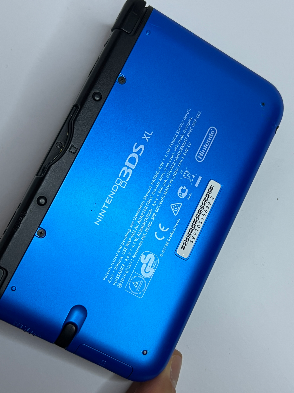 Nintendo 3DS XL Konsole blau in OVP mit 128GB, Pokemon Bank, Poke Mover & vielen Extras