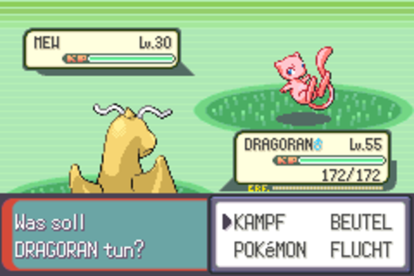Pokémon Event Ticket ALTE KARTE - MEW - Pokémon Smaragd