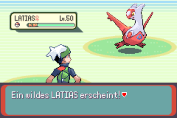 Pokémon Event Ticket ÄON-TICKET - LATIAS / LATIOS - Pokémon Smaragd, Rubin & Saphir