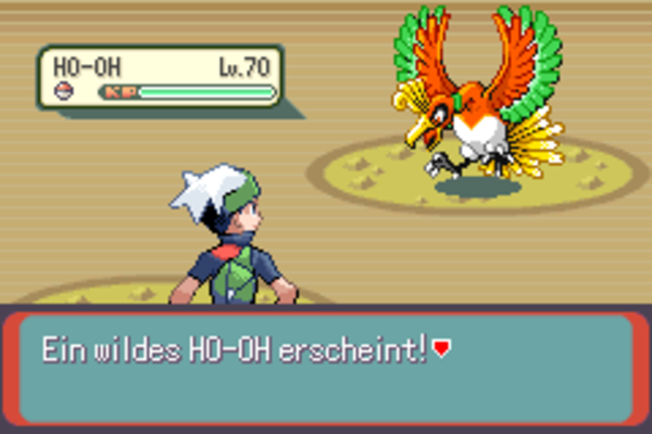 Pokémon Event Ticket GEHEIMTICKET - HO-OH & LUGIA - Pokémon Smaragd, Feuerrot, Blattgrün