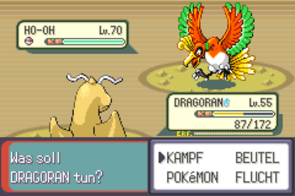 Pokémon Event Ticket GEHEIMTICKET - HO-OH & LUGIA - Pokémon Smaragd, Feuerrot, Blattgrün
