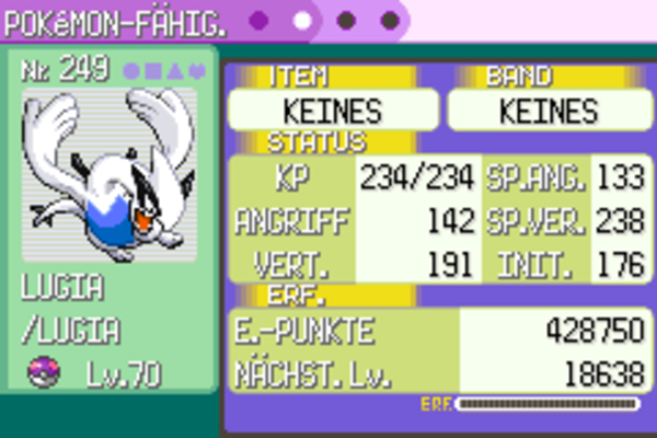 Pokémon Event Ticket GEHEIMTICKET - HO-OH & LUGIA - Pokémon Smaragd, Feuerrot, Blattgrün