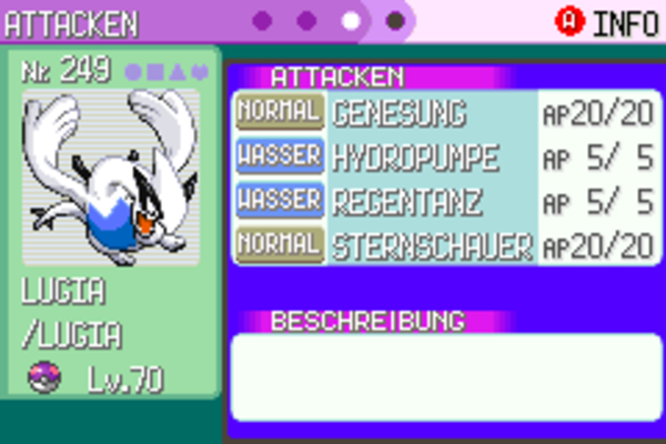 Pokémon Event Ticket GEHEIMTICKET - HO-OH & LUGIA - Pokémon Smaragd, Feuerrot, Blattgrün