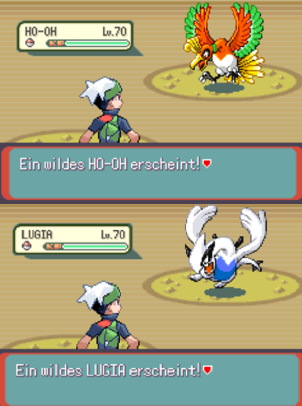 Pokémon Event Ticket GEHEIMTICKET - HO-OH & LUGIA - Pokémon Smaragd, Feuerrot, Blattgrün